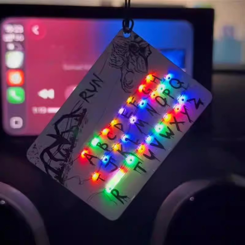 Pendant Light Shade - アニメグッズカードライトペンダント 26 文字ライトバッグカーチャームフェスティバルプレゼントおもちゃ趣味アクションフィギュアアクセサリー