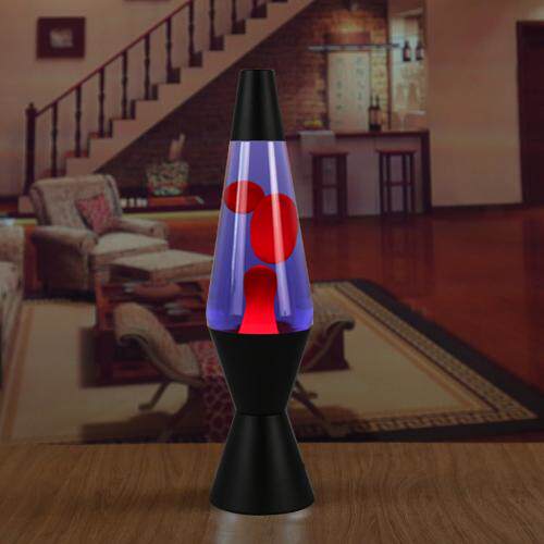 Lava Lamp Desktop - 円錐形の溶岩ランプ クラゲ型 オニオンワックス ムードライト マルチカラー ホームデスクトップ装飾ランプ
