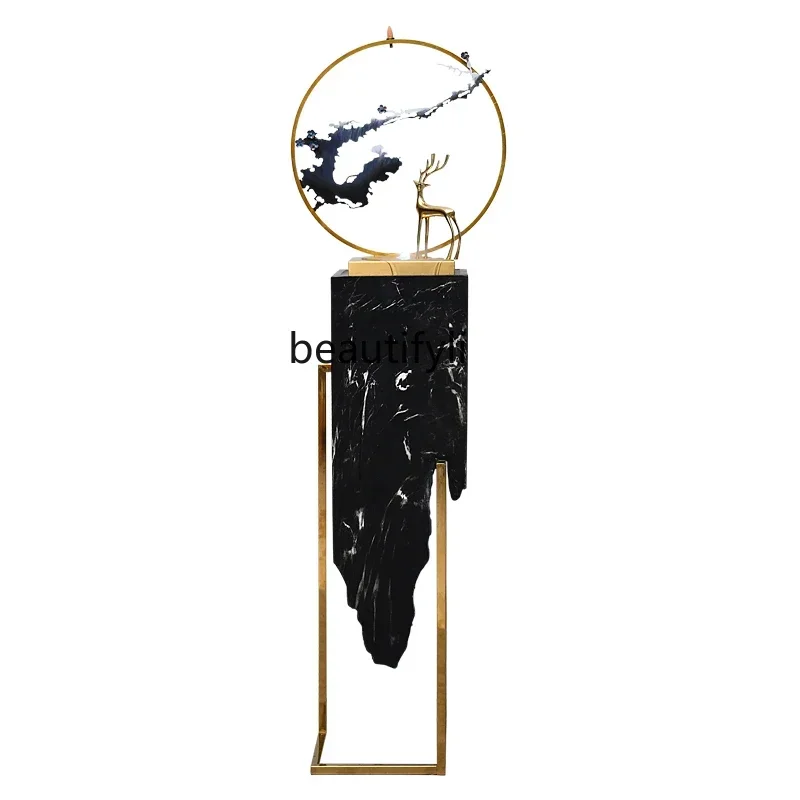 Decor Lighting Discount - NQ52 大幅割引 新しい中国風床から天井までの流水装飾、軽奢なリビングルーム、モダンでシンプルな家の装飾
