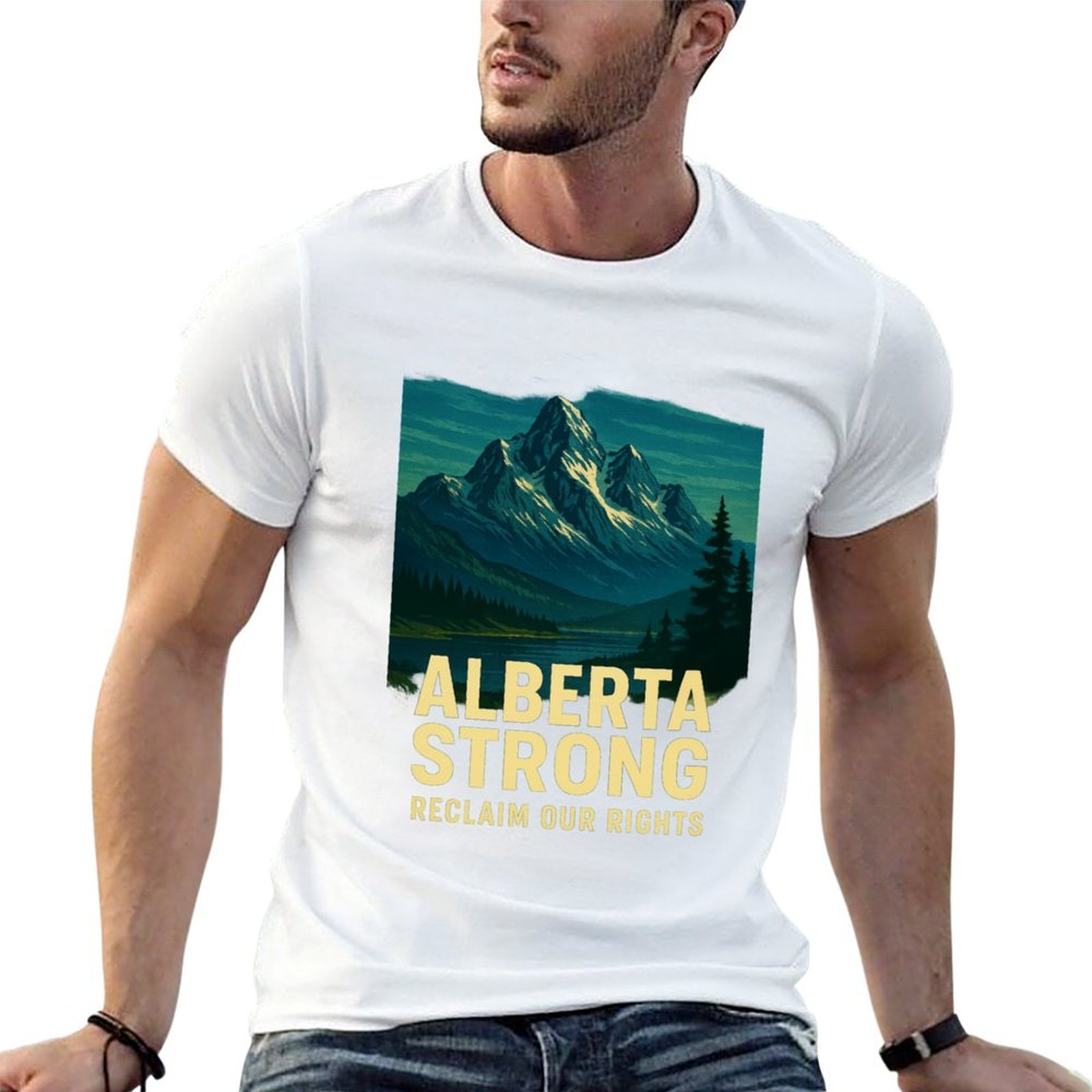 Alberta Lighting & Decor Photos - アルバタ ストロング Tシャツ カジュアル ライト サマー