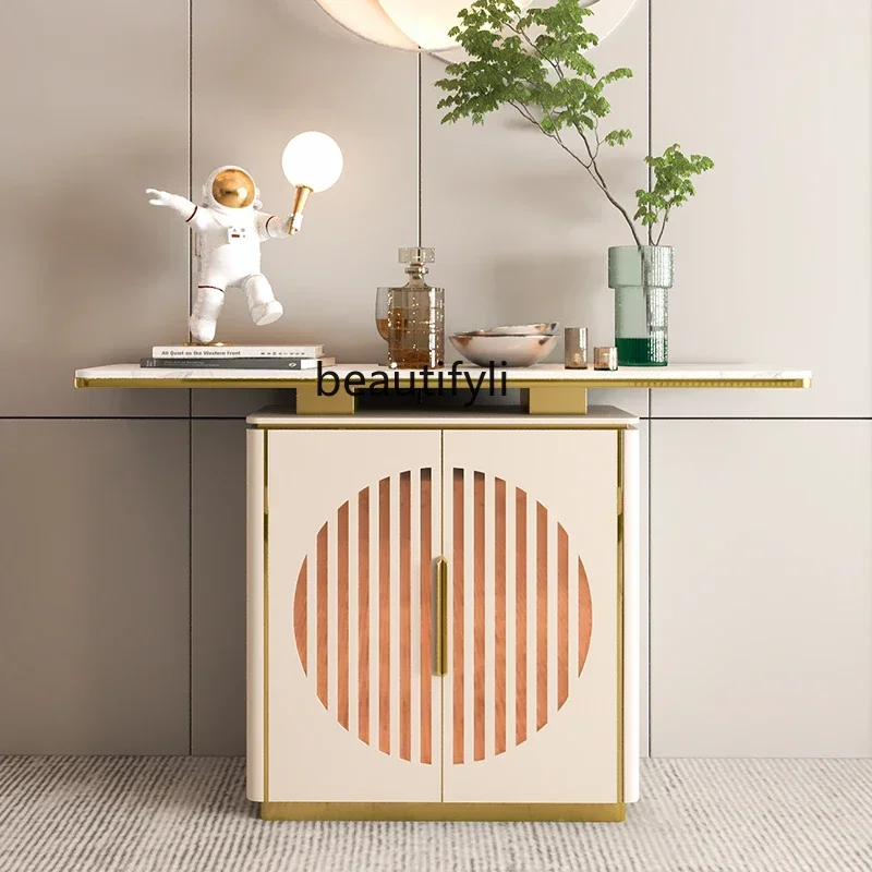 Decor Lighting Discount - NQ52 大幅割引 ライトラグジュアリー イタリア製高級玄関キャビネット エンドビューテーブル 通路装飾