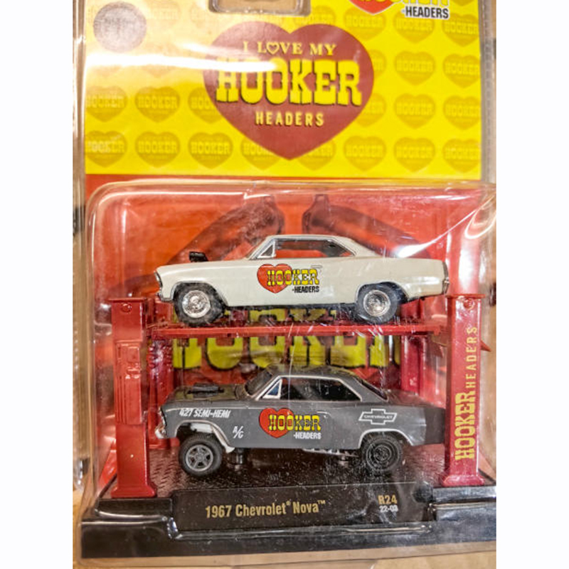 Nova Decor & Lighting Julestjerne - M2 1/64 1967年式ノヴァ マッスルカー 合金製モデルカー 静態コレクション
