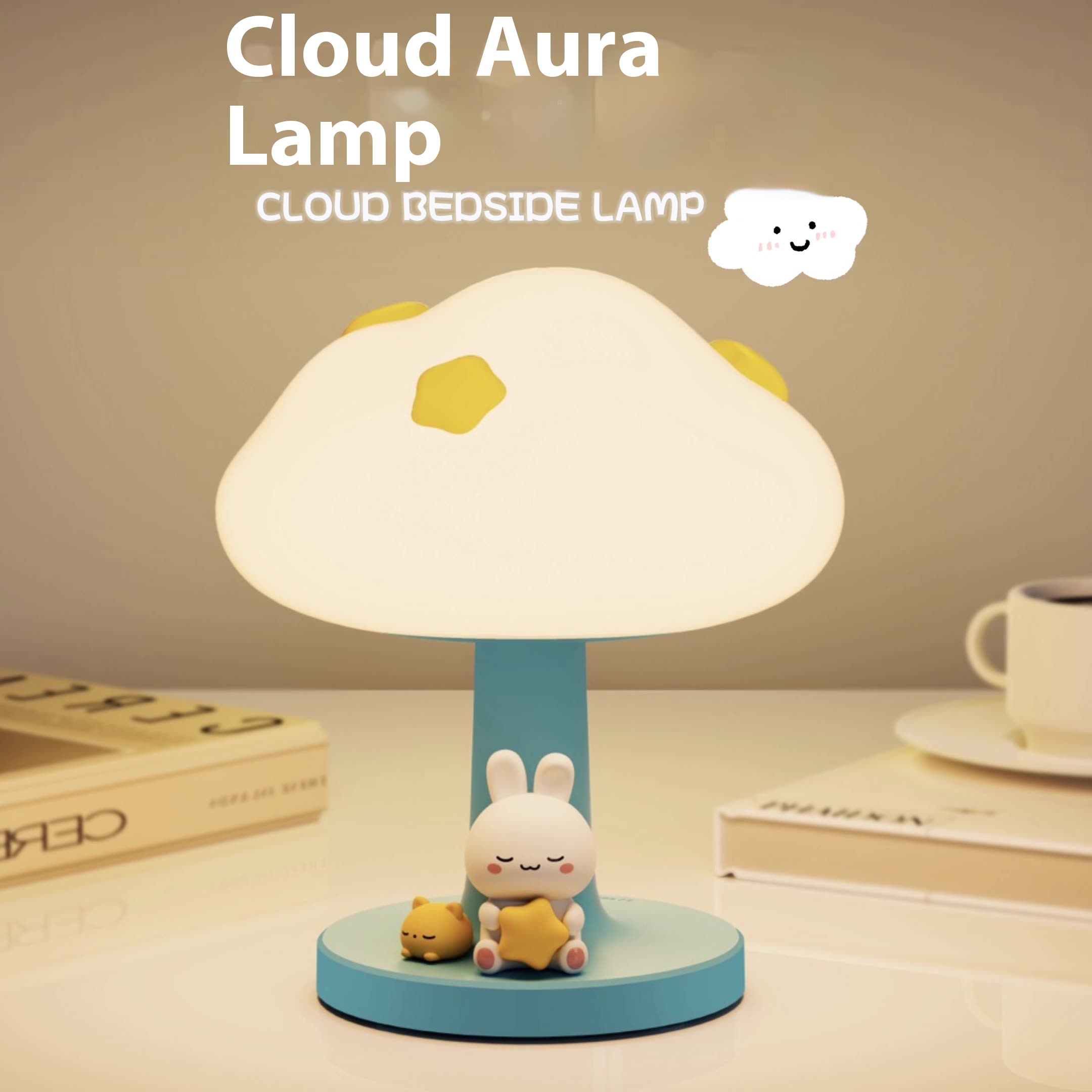 Bedroom Lighting Decor Ideas - かわいい雲型ナイトライト、調光可能なベビー保育園用ランプ、睡眠用、子供部屋の装飾ギフトに最適