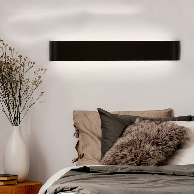Decor Lighting Discount - ミニマリスト LED ウォールランプ寝室のベッドサイドランプ通路屋内壁ランプインテリア装飾照明ブラッシュプロセス割引ホット