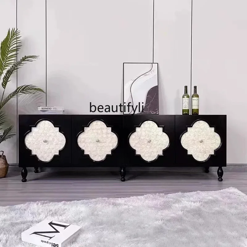 Decor Lighting Discount - NQ52 大幅割引 アメリカンライトラグジュアリーTVキャビネットはシンプルでモダン、小さなアパートのリビングルームの装飾、背景に最適です。