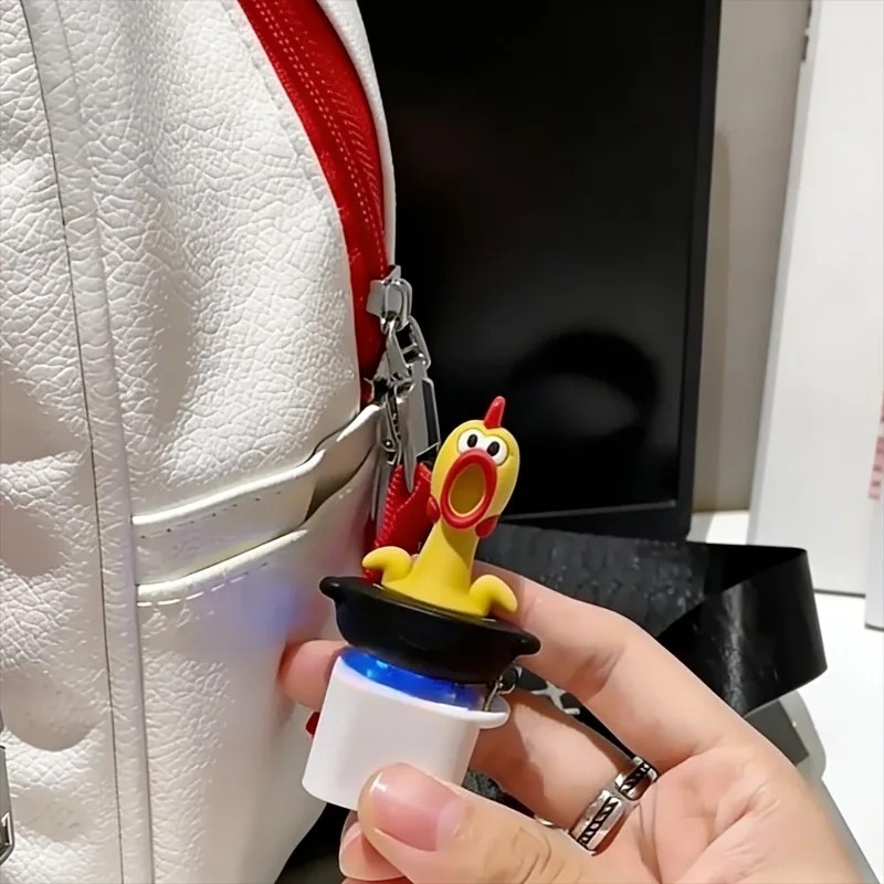 1-2 個スクリーミングチキンキーホルダーサウンドライトエフ - Pendant Light Shade のレビューと価格
