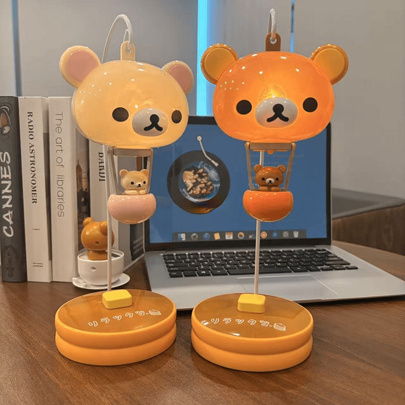 リラックマ バルーンナイトライト 木製ベース付き かわいいデ - Bedroom Lighting Decor Ideas のレビューと価格