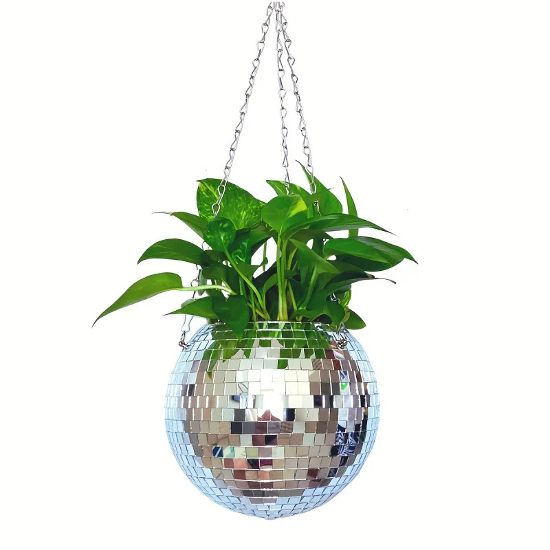 ユニークな手作りのボヘミアン風ハンギングディスコミラーボール - Disco Ball Mirror のレビューと価格
