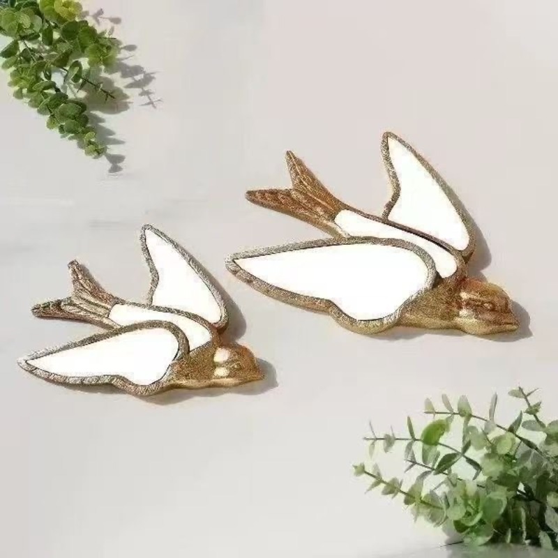 ライトラグジュアリーレトロスタイルツバメ壁彫りリビングルーム - Unique Lighting Decor のレビューと価格