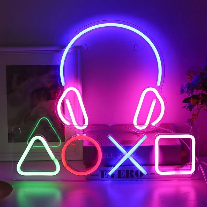 プレイステーションの装飾、プレイステーションの装飾、ゲームL - Bedroom Lighting Decor Ideas のレビューと価格