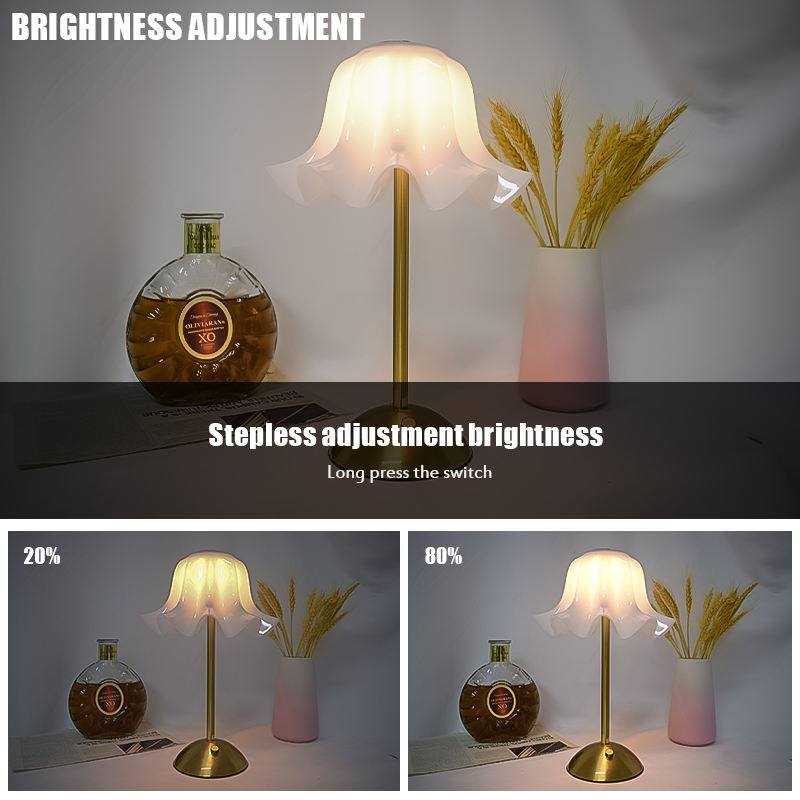 モダンなLEDテーブルランプ、USB充電付き調光可能なベッド - Bedroom Lighting Decor Ideas のレビューと価格