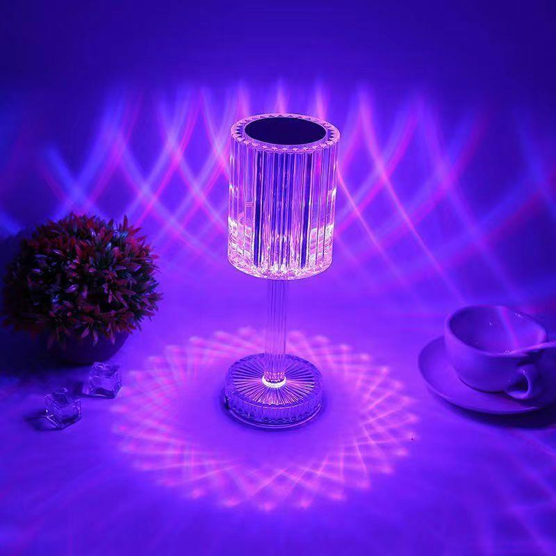 モダンな高級クリスタルテーブルランプ、寝室の家の装飾用のクリ - Bedroom Lighting Decor Ideas のレビューと価格