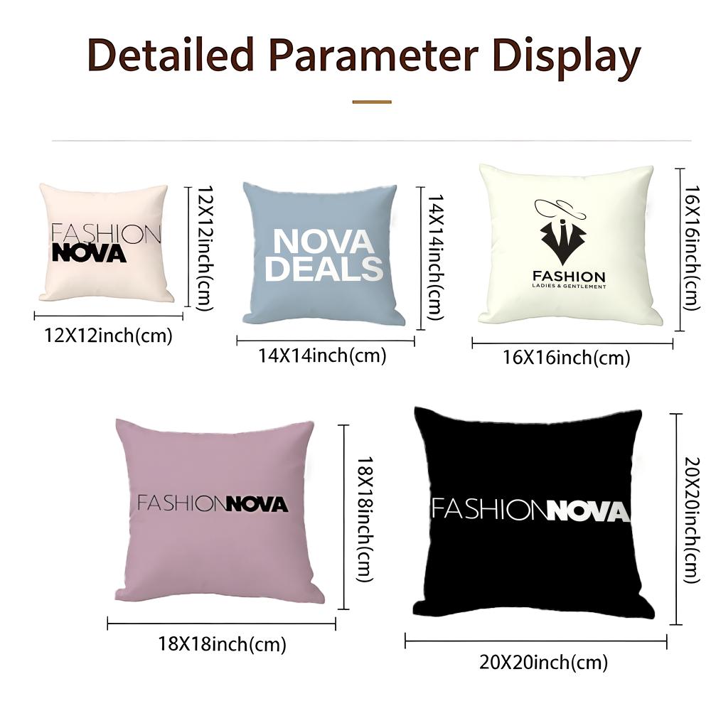 ブランド FFashion Nova クッションカバー クッ - Nova Decor & Lighting Julestjerne のレビューと価格