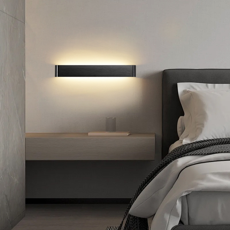 ミニマリスト LED ウォールランプ寝室のベッドサイドランプ - Decor Lighting Discount のレビューと価格