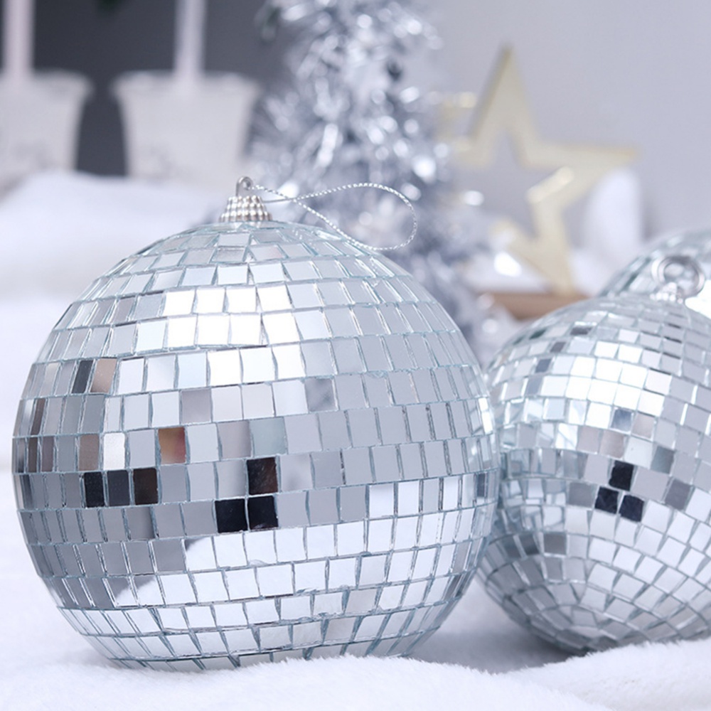 ミラーディスコボールオーナメント クリスマスハンギングボール - Disco Ball Mirror のレビューと価格