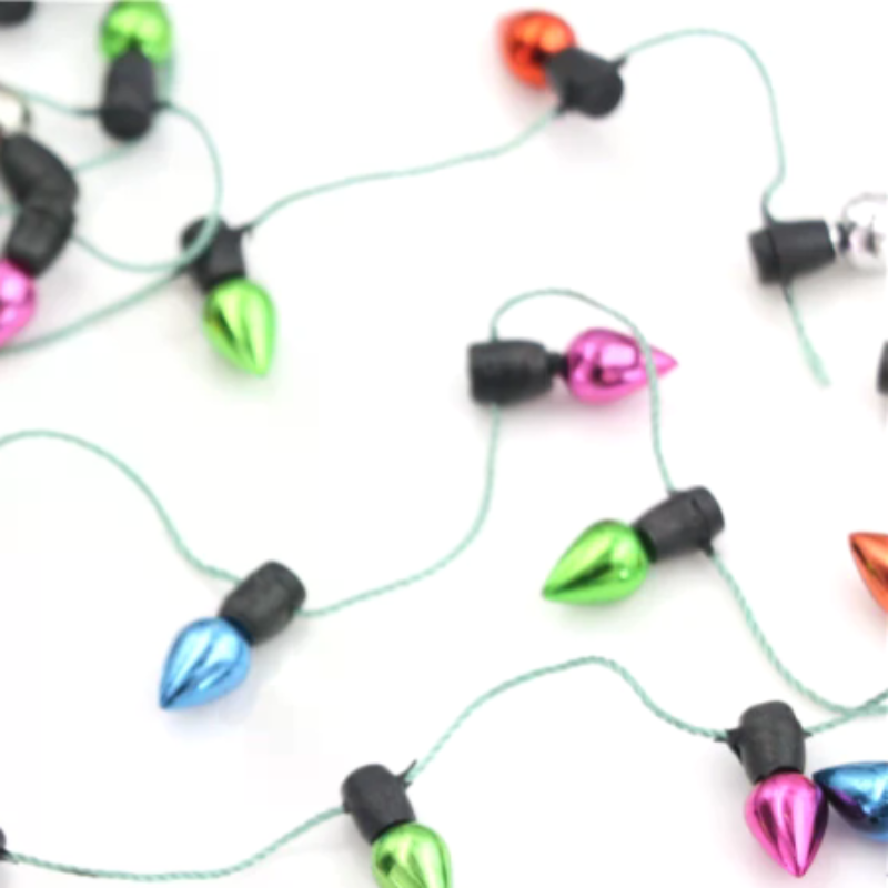 1mの細いミニチュア多色プラスチック製クリスマスライトストリ - Decor Lighting Discount のレビューと価格