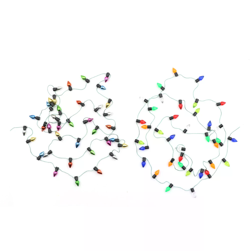 1mの細いミニチュア多色プラスチック製クリスマスライトストリ - Decor Lighting Discount のレビューと価格