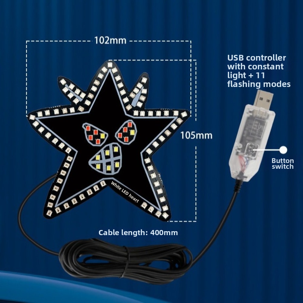 高輝度車用LED装飾ライト耐候性素材ユニークな効果アンビエン - Unique Lighting Decor のレビューと価格