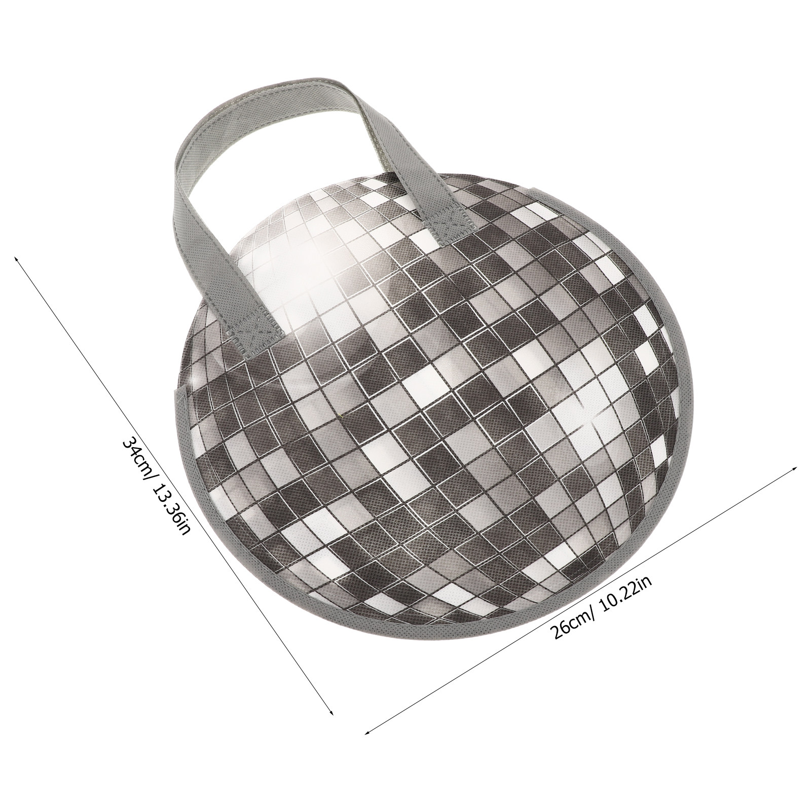 12個入りディスコパーティー用ギフトバッグ、不織布ミラーボー - Disco Ball Mirror のレビューと価格