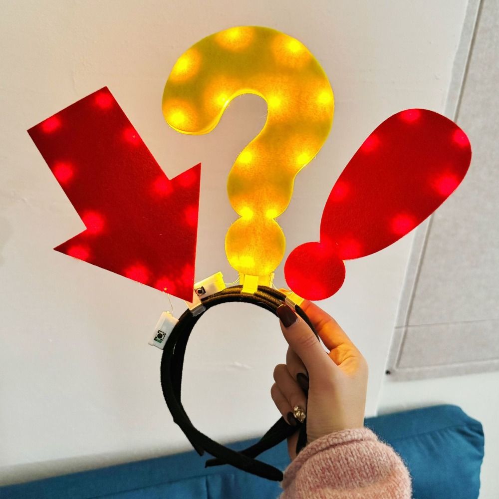 LED矢印ライトヘッドバンド付き、矢印型、電池式、光るヘアフ - Unique Lighting Decor のレビューと価格