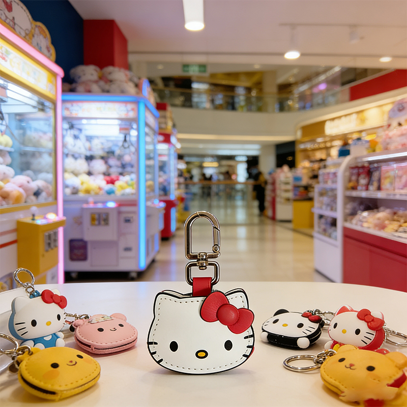 ハローキティ漫画キャラクターの純正キーホルダー、軽くて豪華な - Pendant Light Shade のレビューと価格