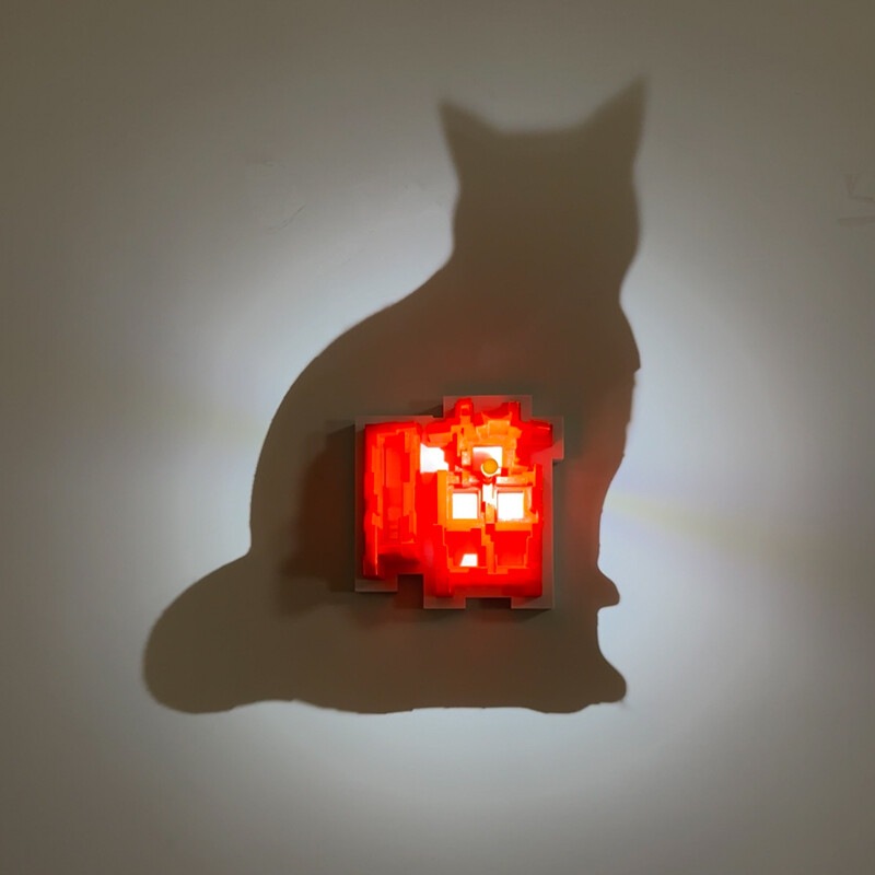 ドロップシッピング 3Dライトシャドウナイトライト アンビエ - Decor Lighting Lamps のレビューと価格