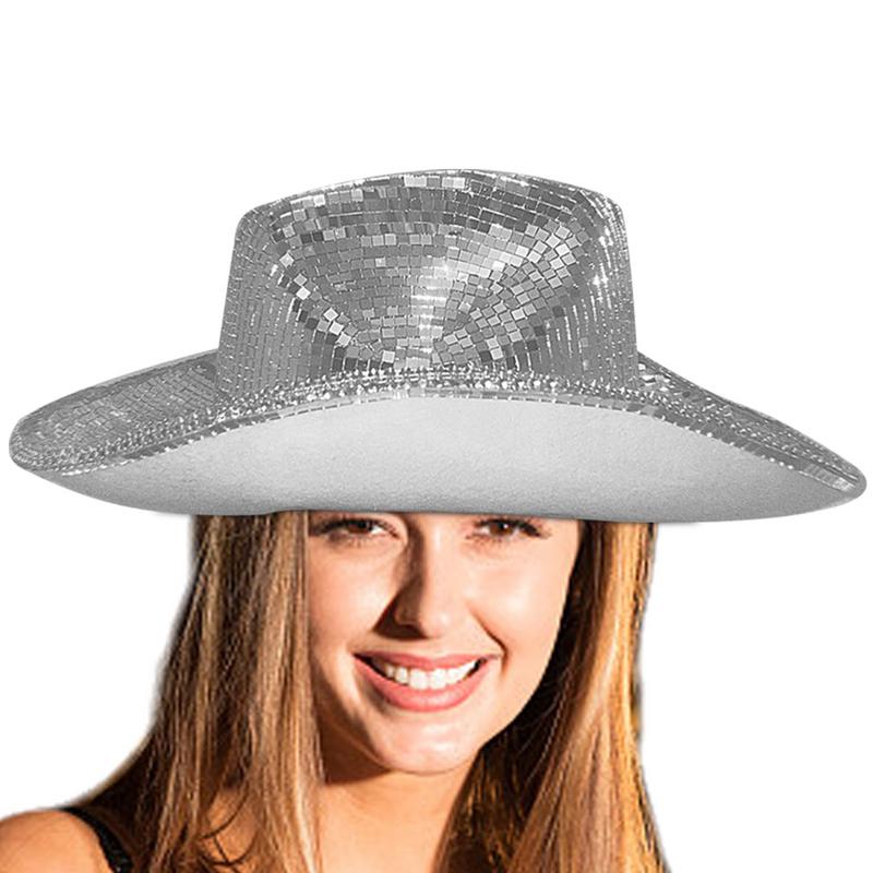 ディスコボールの女の子のためのカウボーイハット,ミラーリング - Disco Ball Mirror のレビューと価格