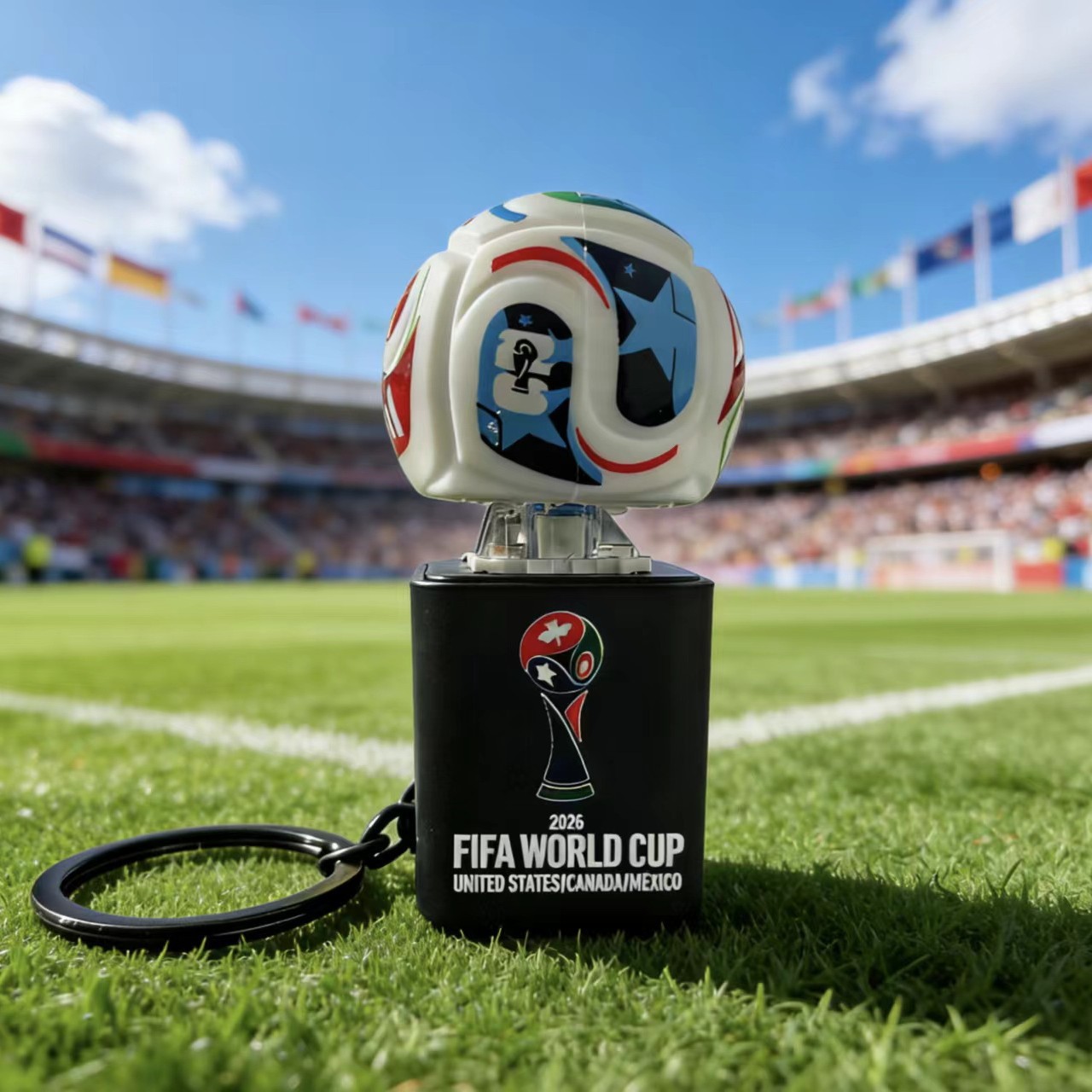 2026 FIFA ライトアップサウンドキーホルダー サッカ - Pendant Light Shade のレビューと価格