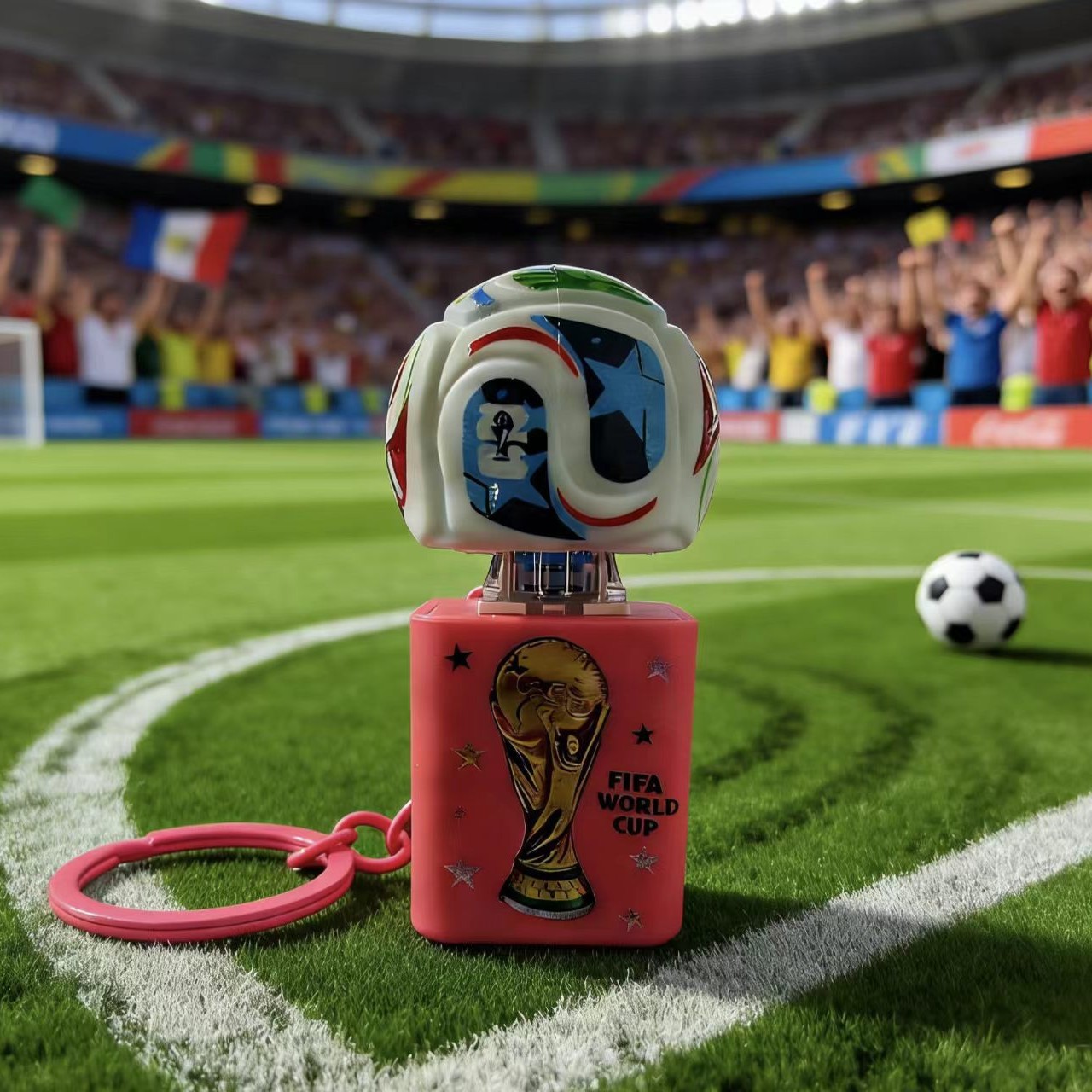 2026 FIFA ライトアップサウンドキーホルダー サッカ - Pendant Light Shade のレビューと価格