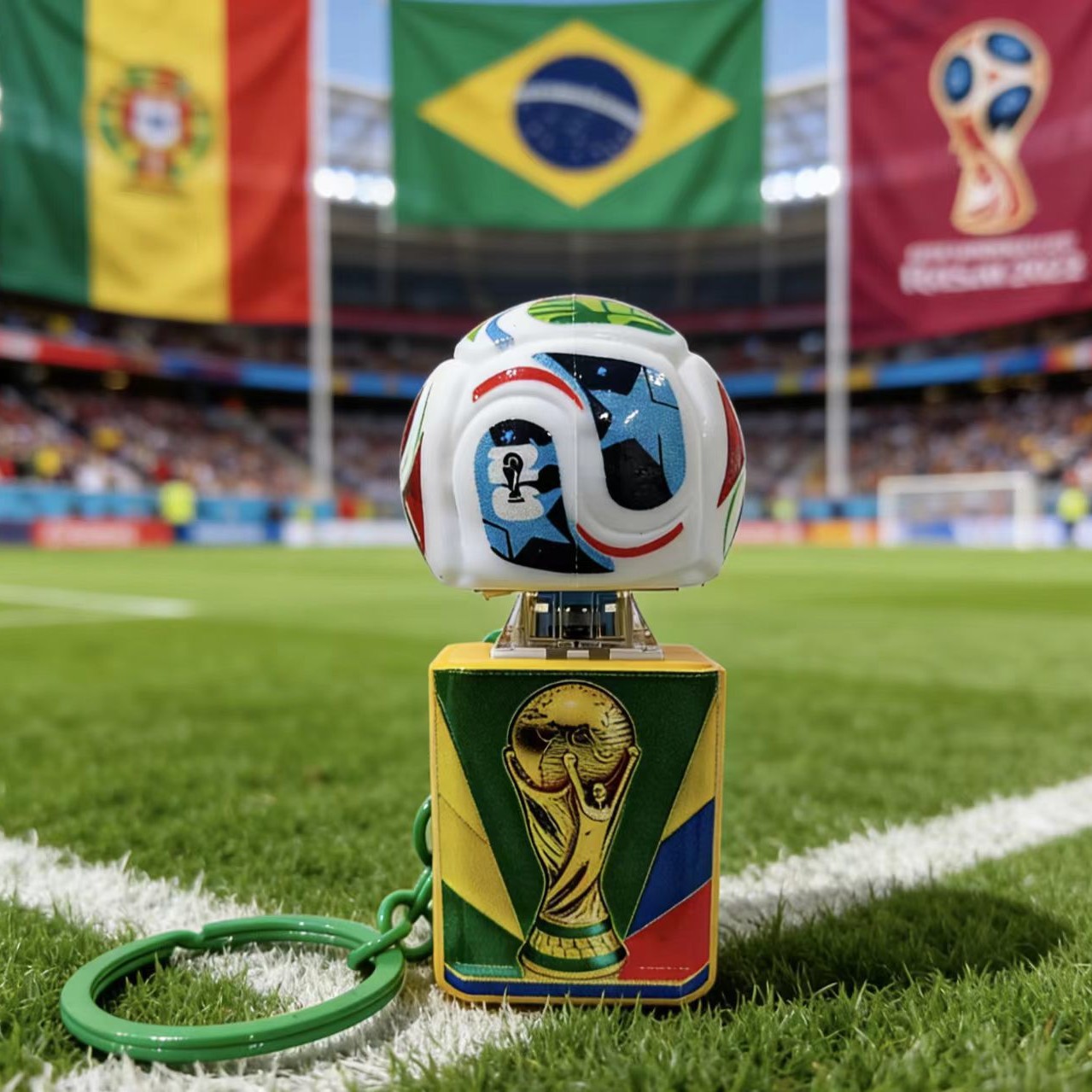 2026 FIFA ライトアップサウンドキーホルダー サッカ - Pendant Light Shade のレビューと価格