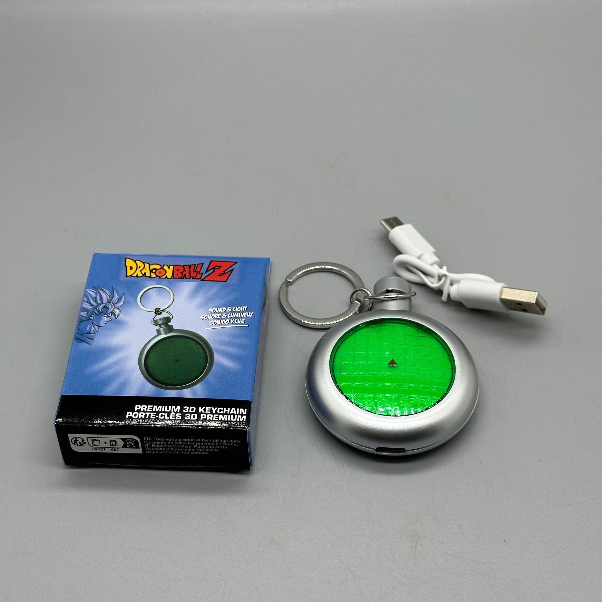 漫画ドラゴンボールレーダーキーホルダー USB 充電式サウン - Pendant Light Shade のレビューと価格