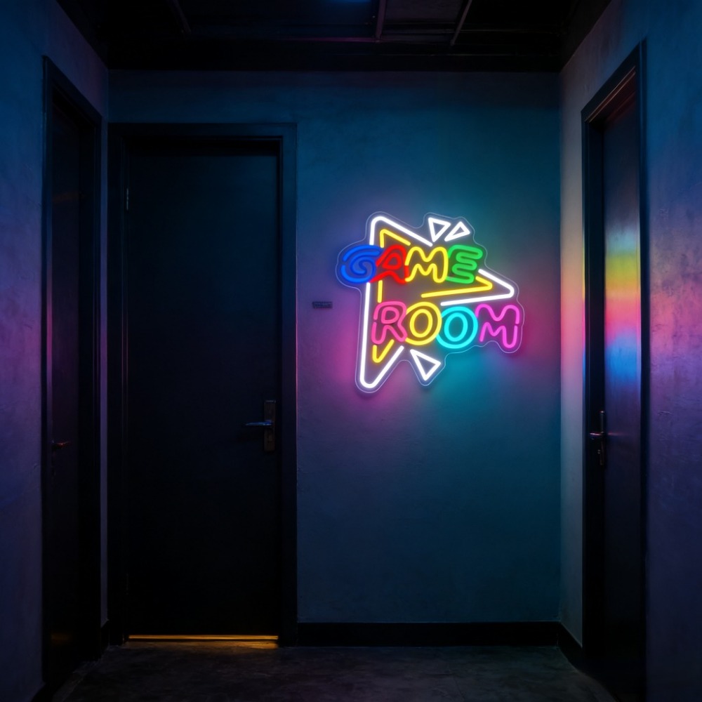 ゲームルームLEDネオンサイン調光可能USBネオンライト、ゲ - Bedroom Lighting Decor Ideas のレビューと価格