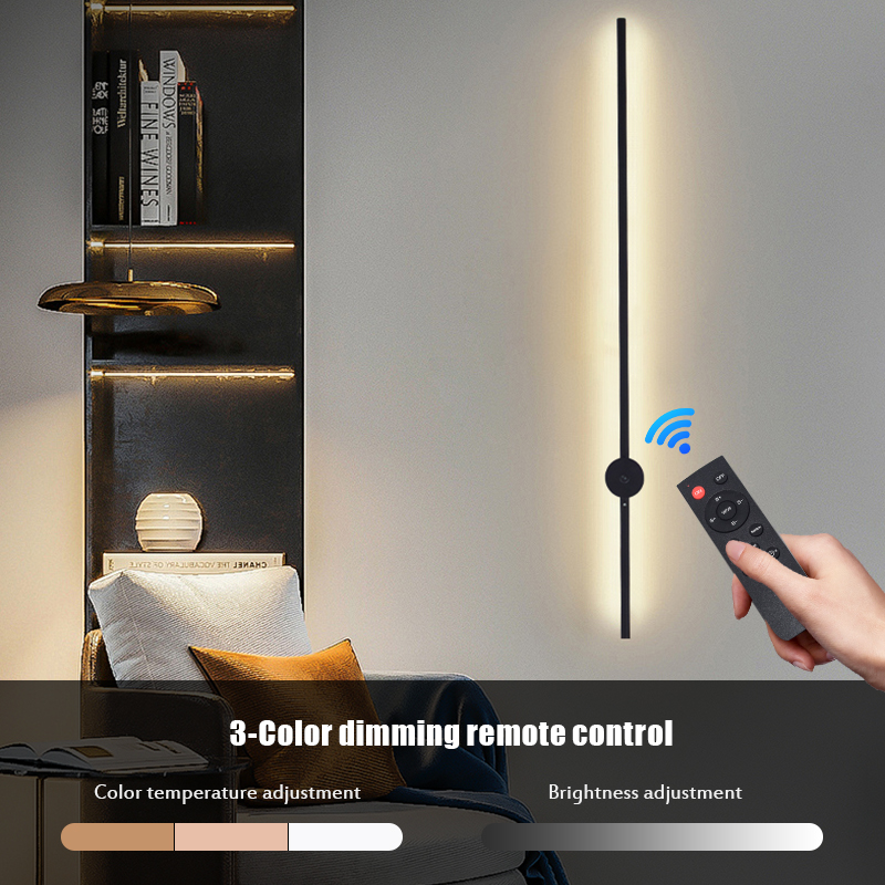 モダンな充電式LEDウォールスコンスランプ、ブラックアルミニ - Decor Lighting Lamps のレビューと価格