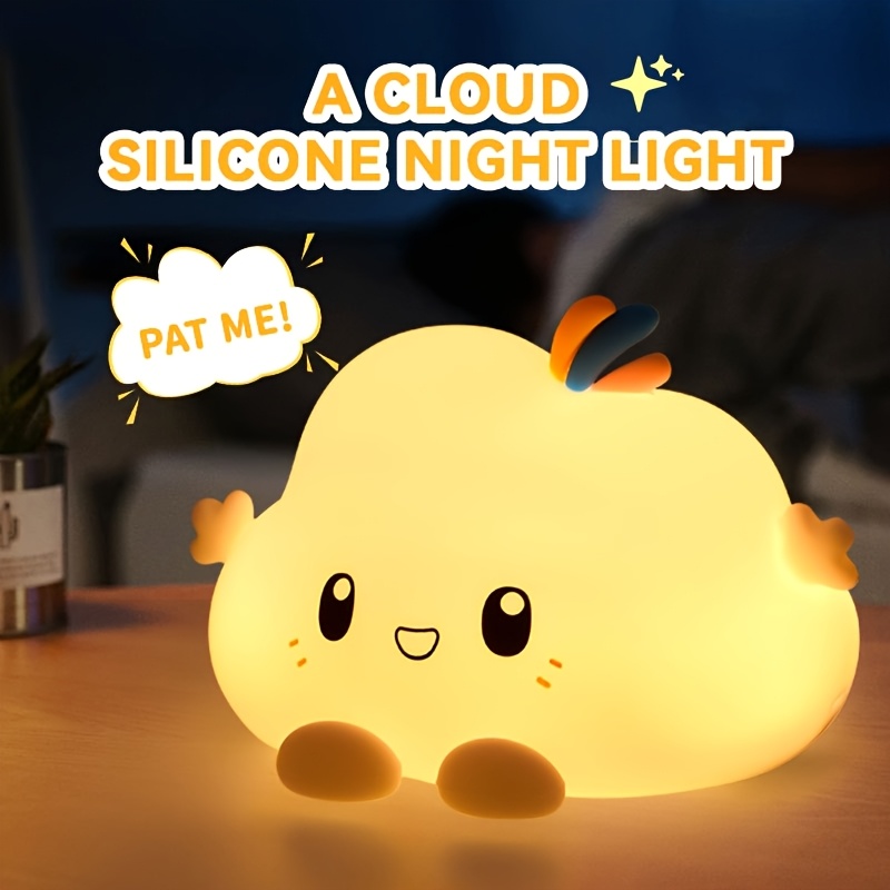 クラウドナイトライト、タッチコントロール調光、充電とタイマー - Decor Lighting Lamps のレビューと価格